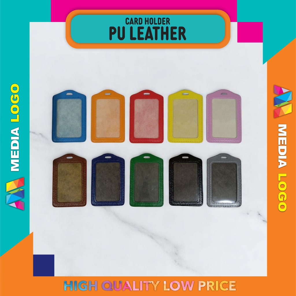 

TEMPAT ID CARD KULIT SINTESIS/ID CARD HOLDER KULIT PU (HRG. GROSIR)