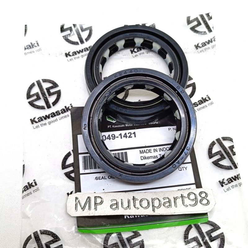 SEAL SHOCK DEPAN NINJA 250 FI NINJA 250 KARBU ORIGINAL