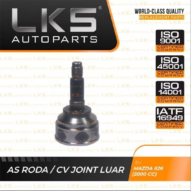MZ-014 CV JOINT AS RODA LUAR MAZDA 626 2000CC LKS