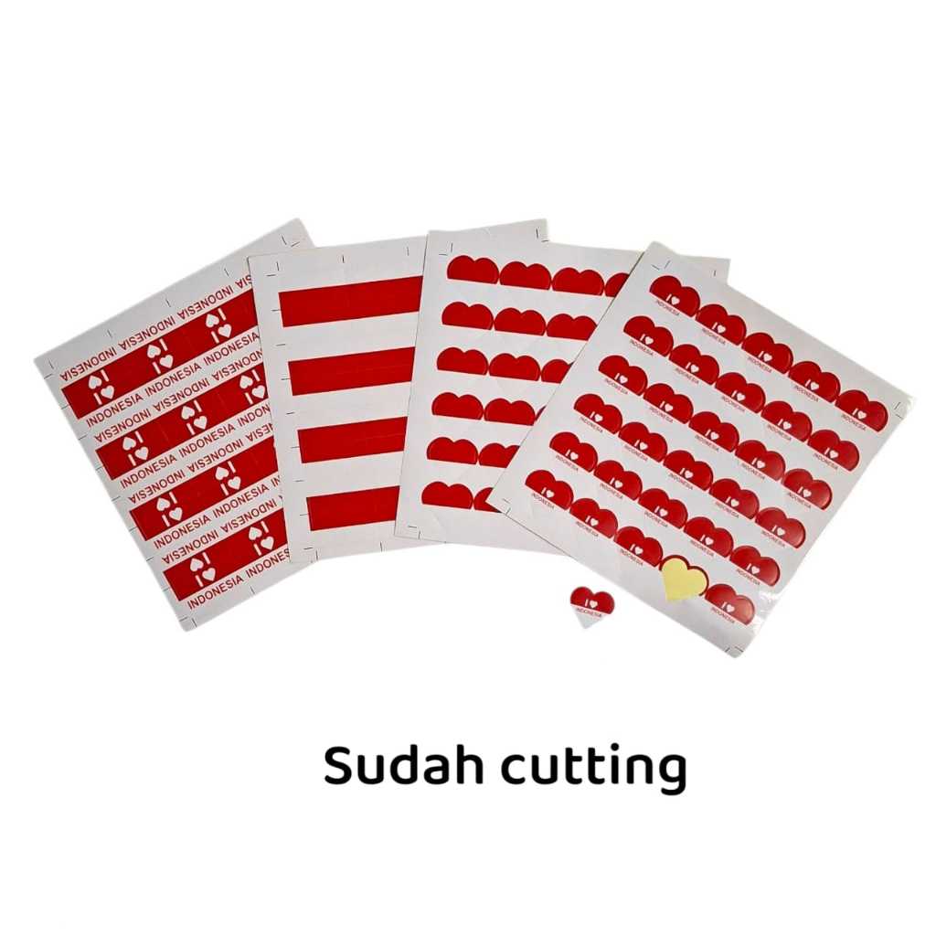 

Stiker pipi Merah Putih [sudah cutting] stiker 17 agustus