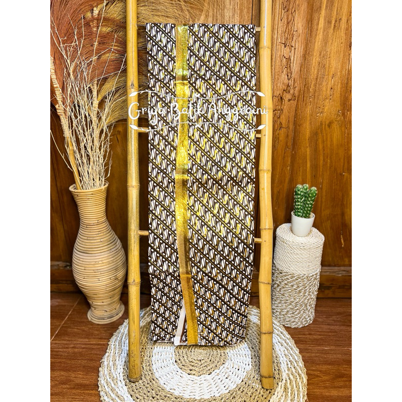 Kain Jarik Prodo Tulis Motif LERENG NENG PUTIH