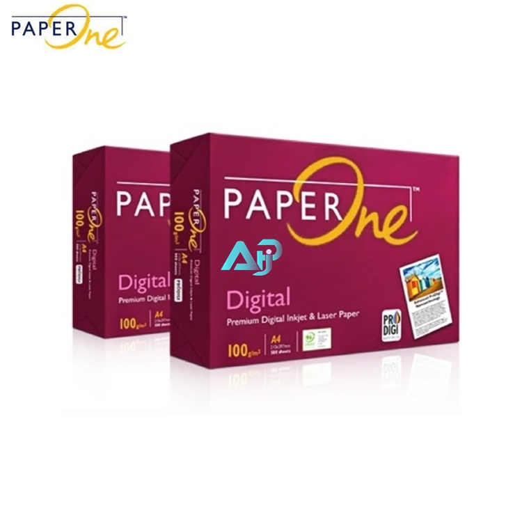 

Ay00! Kertas HVS A4 100 Gram paper one - 1 RIM 500 Lembar & 1 Box