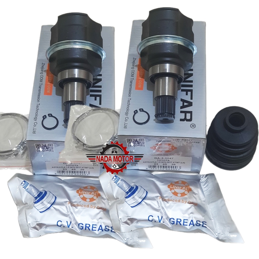 1 SET Kanan Kiri As Roda Dalam atau CV Joint Inner Sigra 1.0 & Agya/Ayla 1.0 AT/MT