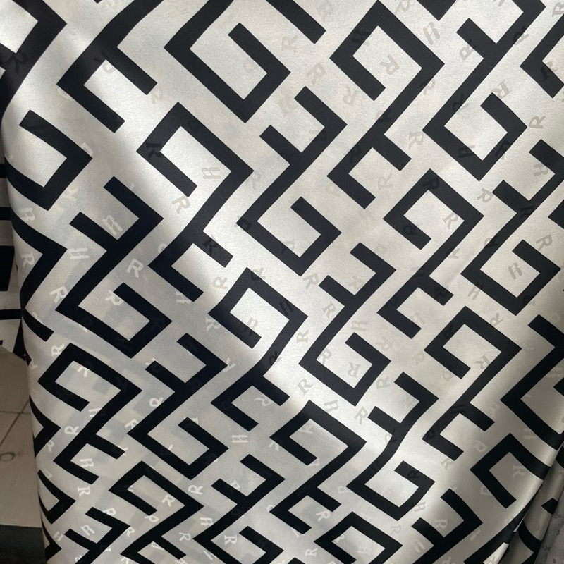 kain silk sutra motif F premium - kain satin sutra style branded - kain silk sutra original - kain s