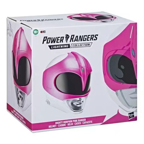 Power Rangers Lightning Collection Mighty Morphin Pink Ranger Helmet