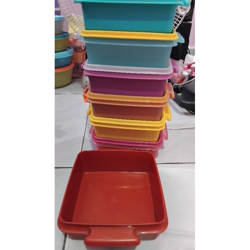 Carry all set second/rantang tupperware