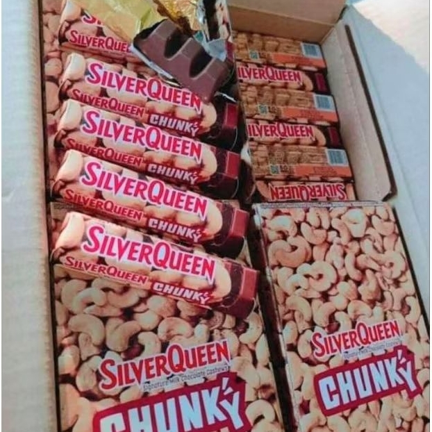 

SilverQueen CHUNKYBAR 26gr sebox isi 12pcs. Expired: Juni 2026
