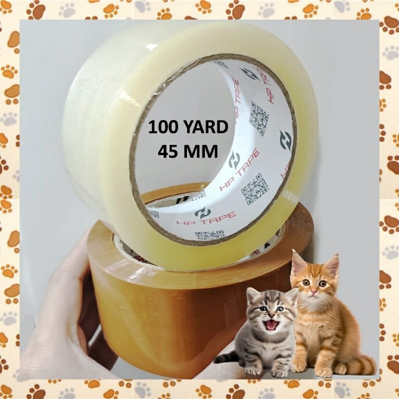 

Lakban Isolasi, 100 Yard 45 MM, panjang tebal kuat