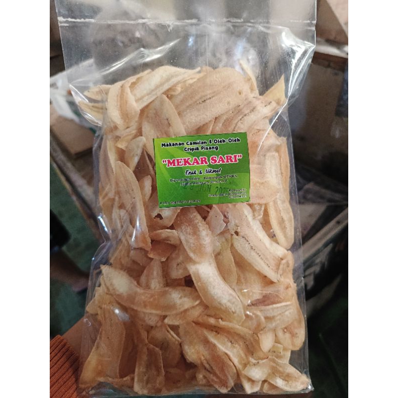

Criping pisang kapok