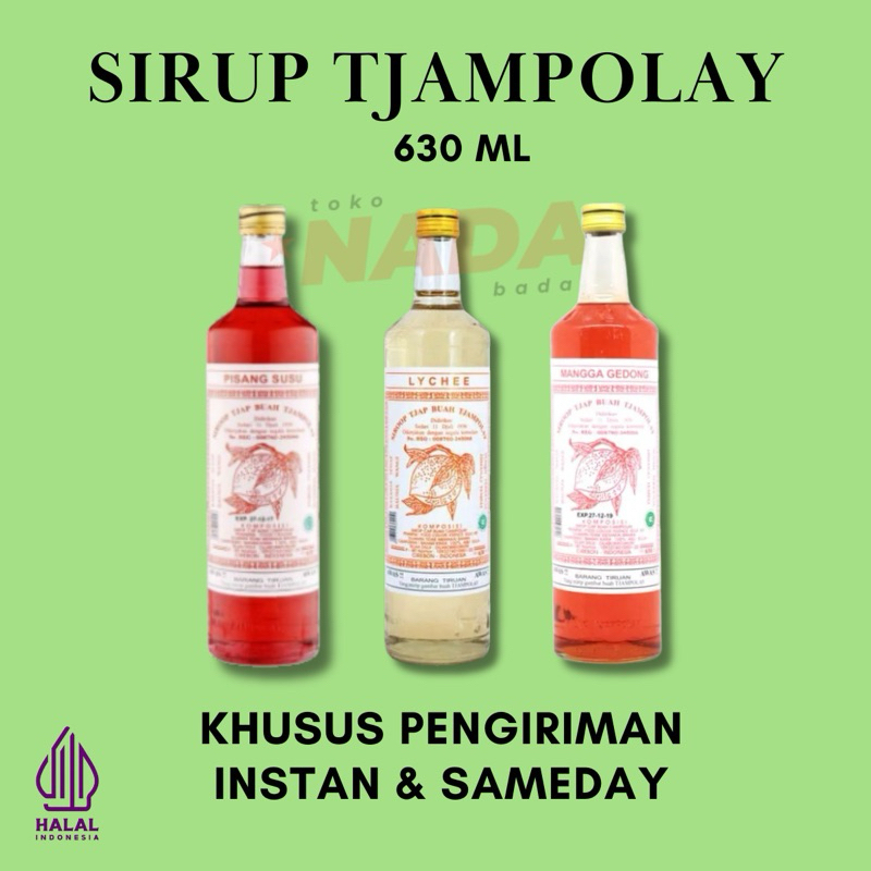 

Sirup Tjampolay khas Cirebon, untuk harga satuan