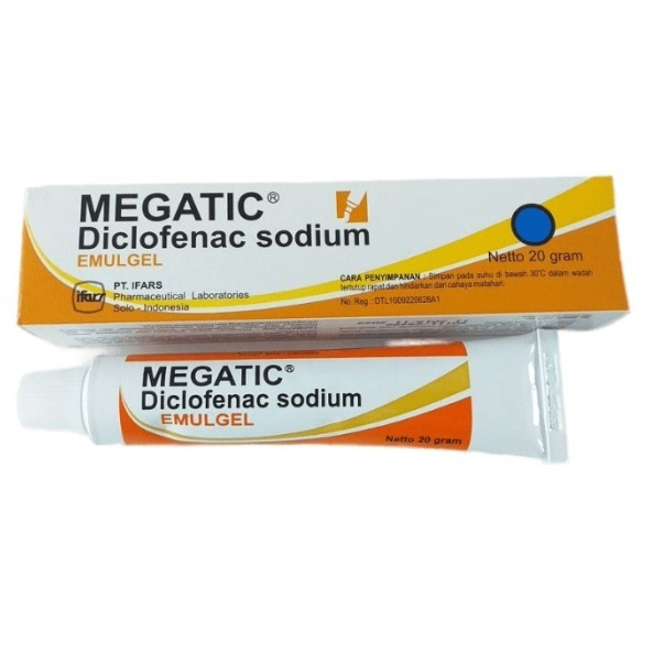 MEGATIC GEL 20GR (NATRIUM DICLOFENAC)