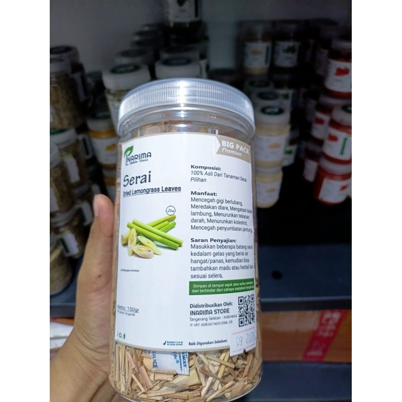 

Sereh Kering / Dried Lemongrass Asli 150gr | BIG PACK