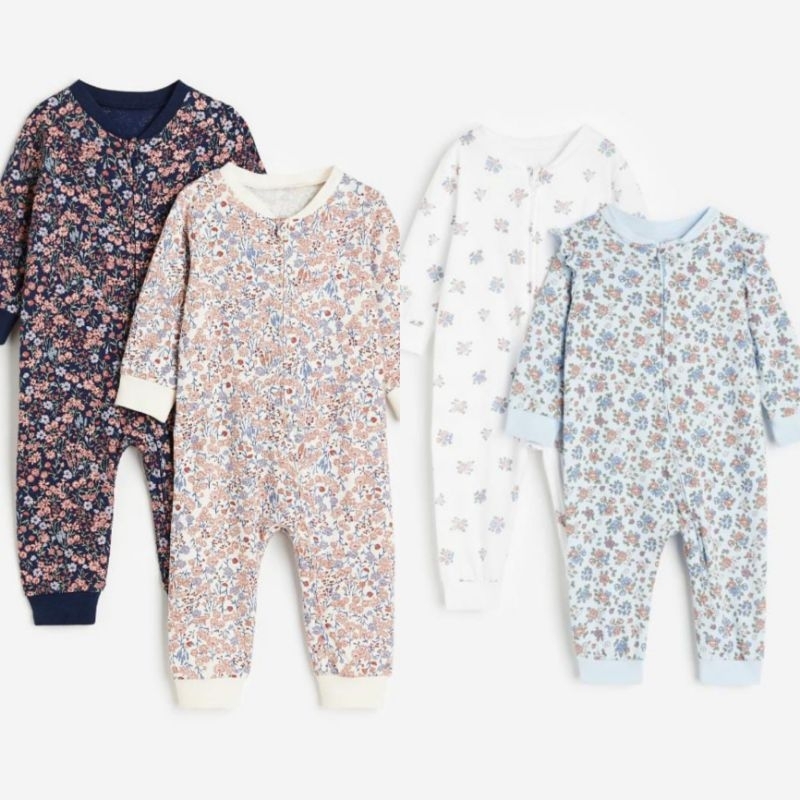 sleepsuit bayi perempuan hm