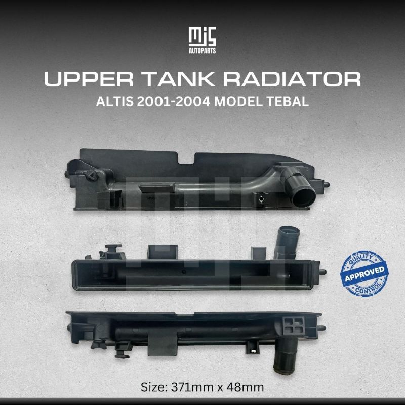 Upper Tank Radiator Altis 2001-2004 Tebal