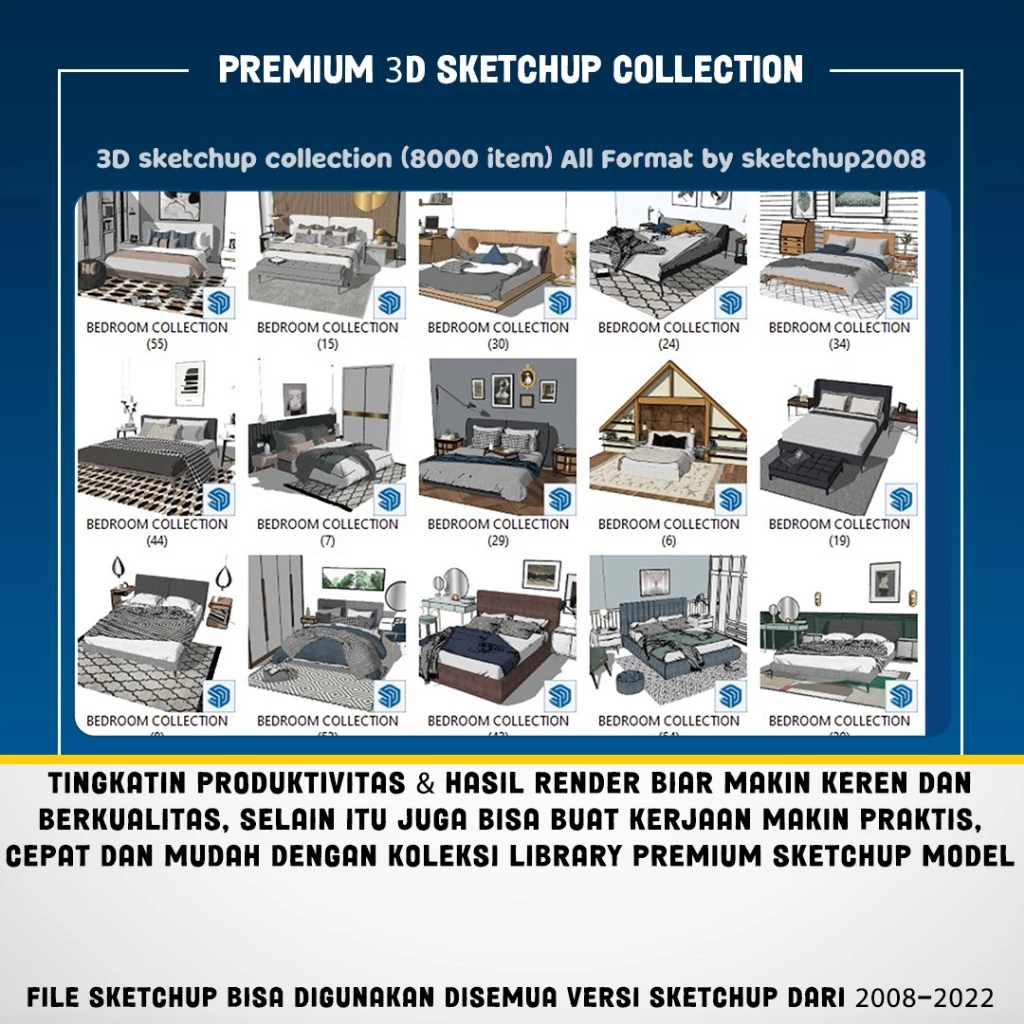 PREMIUM 3D SKETCHUP COLLECTION