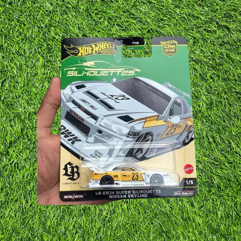 Hotwheels Hot Wheels LB ER34 Nissan Skyline Silhouttes LBWK