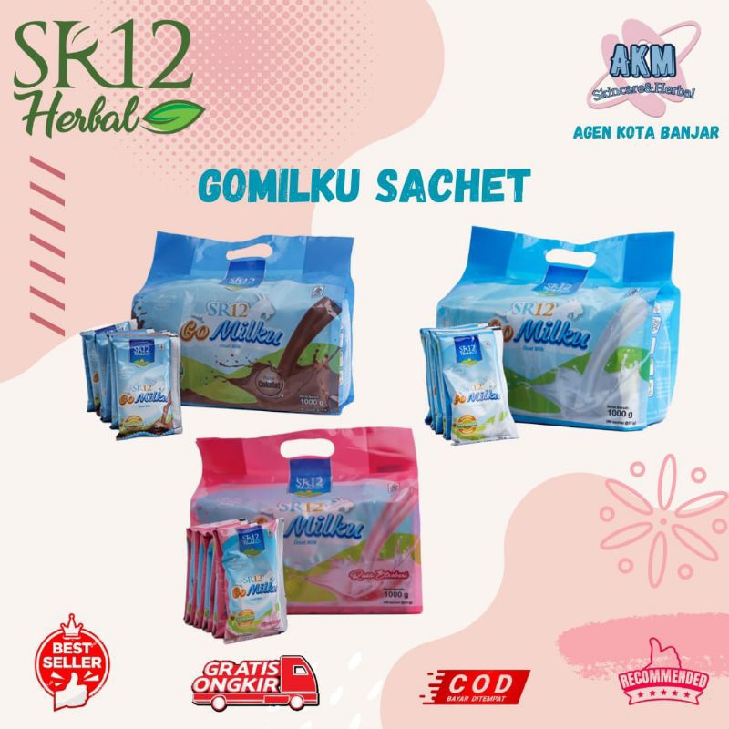 

Gomilku Sachet SR12 Susu Kambing Etawa