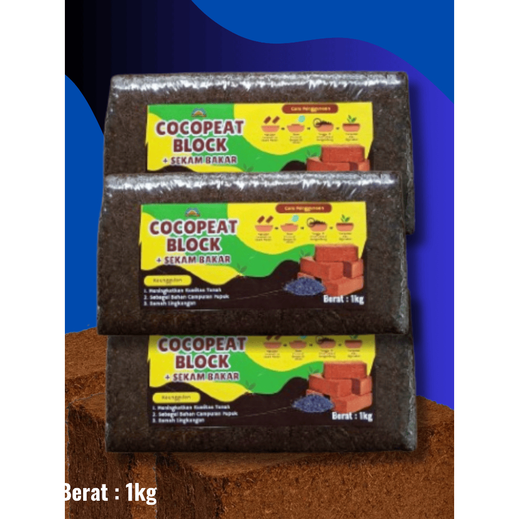 TERBAIK  Cocopeat Asia Tani, Cocopeat Alas Hamster, Cocopeat Block
