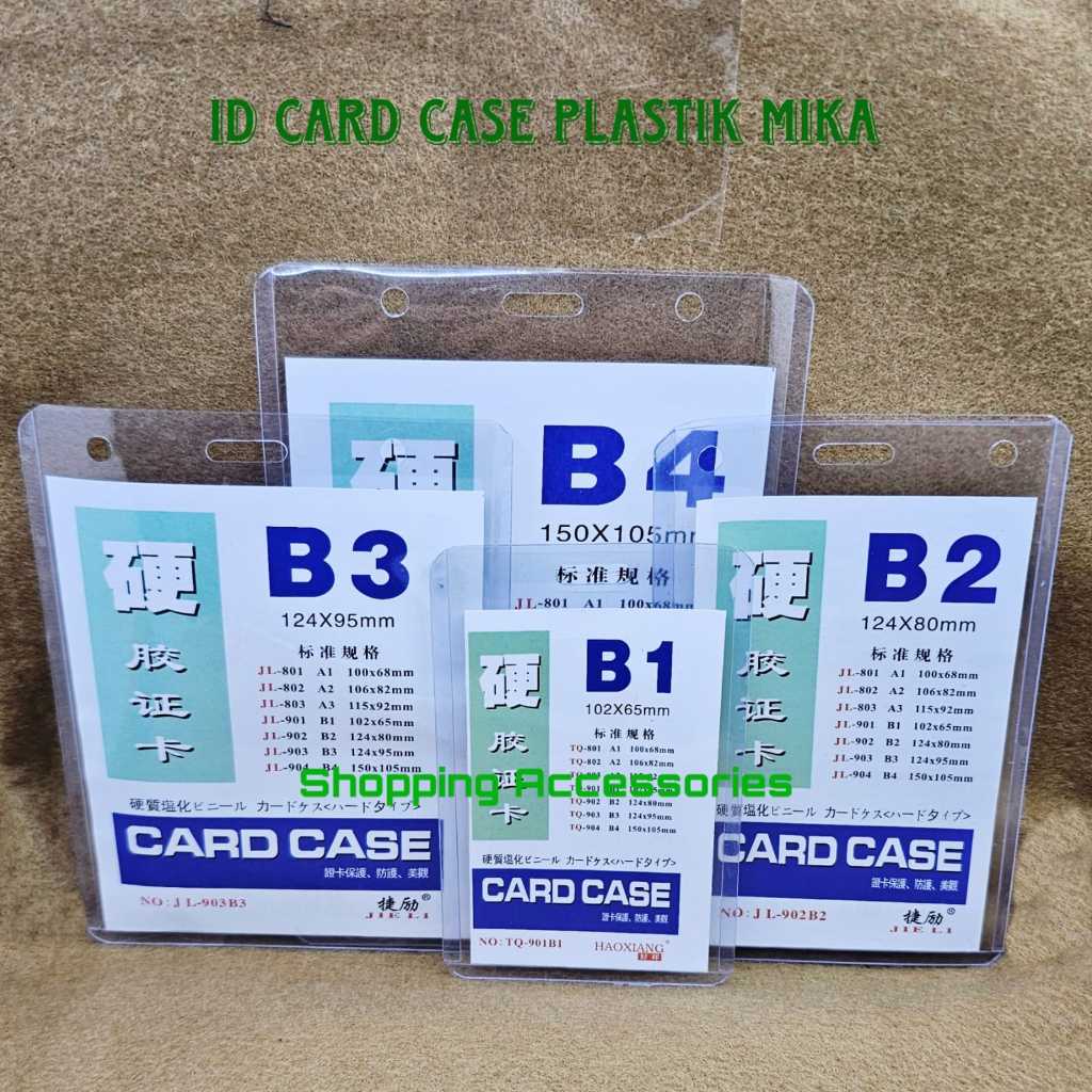ID CARD CASE B1 B2 B3 B4 / NameTag / ID CARD / TALI ID CARD / TALI NAMETAG