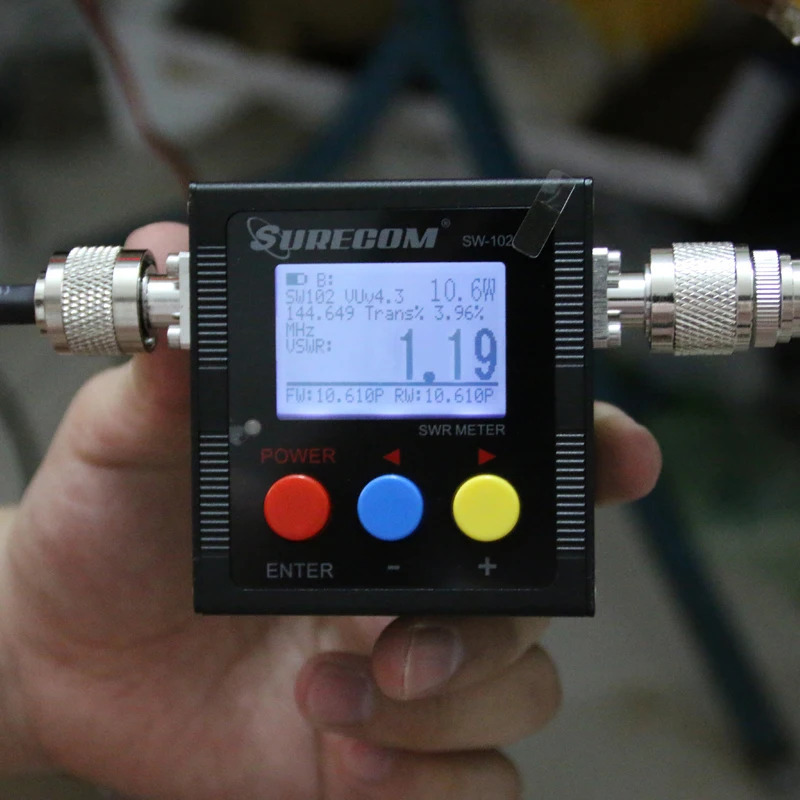 Daya Antena UHF dan SWR VHF Digital