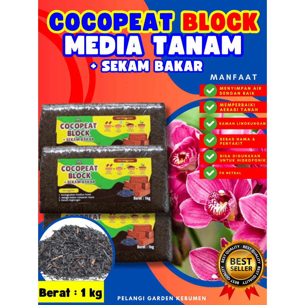 KUALITAS TERBAIK  Cocopeat Kering, Cocopeat Low Ec, Cocopeat LembaranKUALITAS TERBAIK  Cocopeat Keri