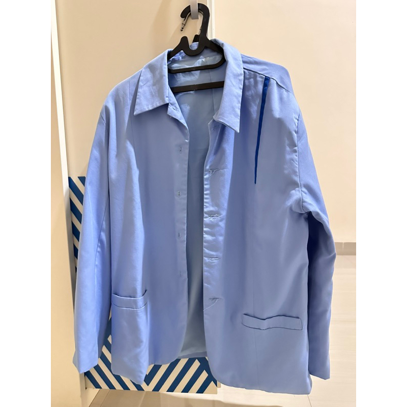 Almamater Blazer Jacket Jaket Jas Universitas Kristen Maranatha Preloved Tanpa Emblem
