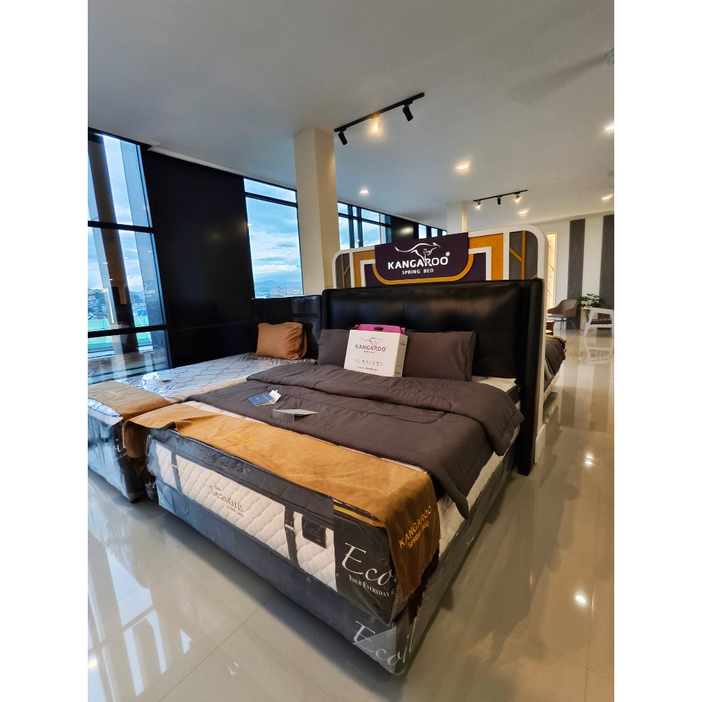 1 SET SPRINGBED KANGAROO ECOIL THE SEASON - GRATIS ONGKIR WILAYAH BANDARLAMPUNG