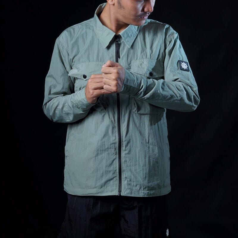 OVERSHIRT QUATTORDICI GREENMINT