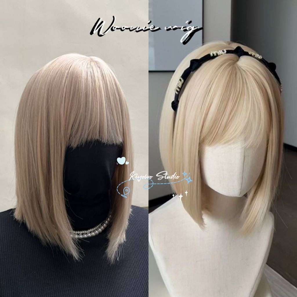 KOREAN WIG PREMIUM WOONIE WIG STYLING