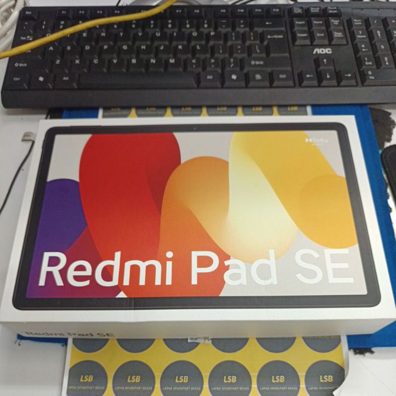 DUS BOX HANDPHONE REDMI PAD SE ORIGINAL BEKAS