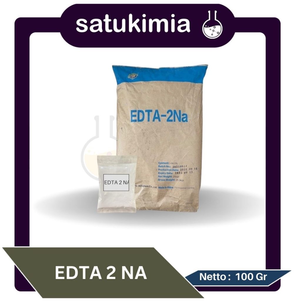 EDTA 2NA / Etilendiamintetraasetat - 100 Gram