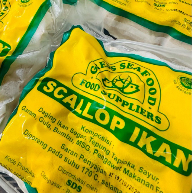 

Gress Seafood Scallop Ikan 500gr