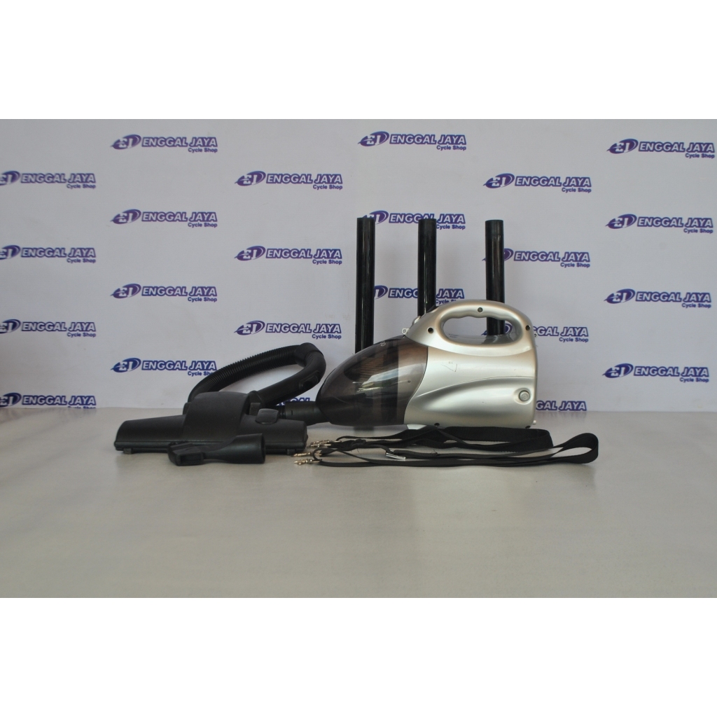 Denpoo Vacuum Cleaner Silver HRV 8009 Tornado System Alat Penghisap Debu Daya Hisap Kuat Design Prak