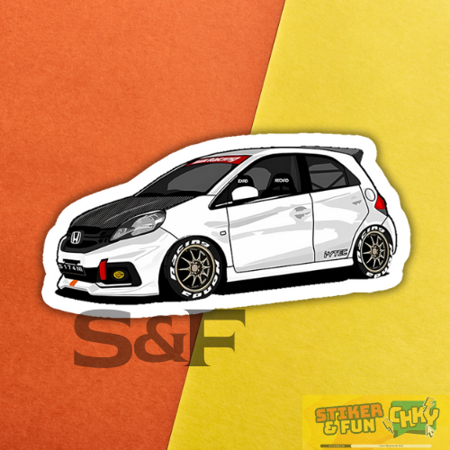 

Stiker Sticker Vinyl Laminasi HONDA BRIO
