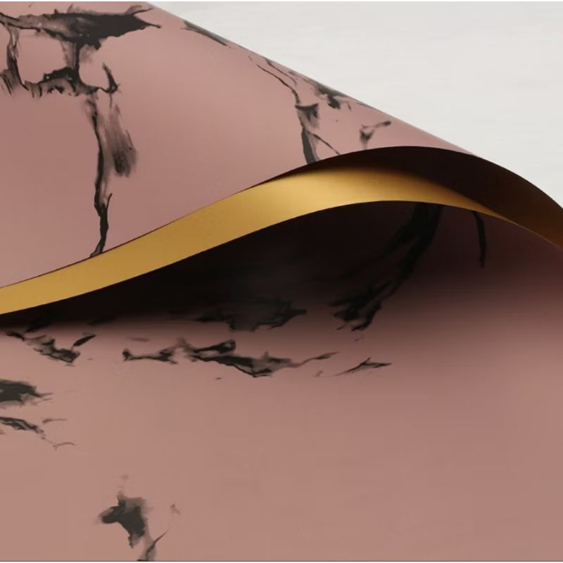 

Wrapping Marble Gold | Cellophane