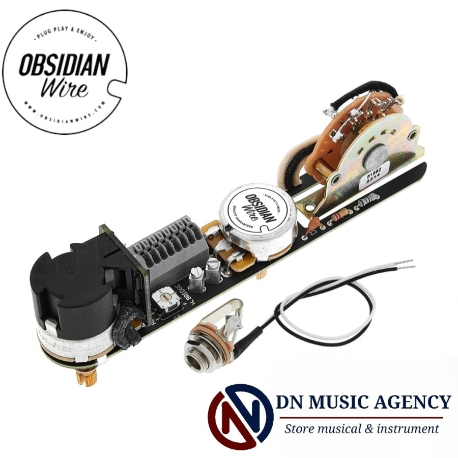 pre wired Obsidian Wire Telecaster Custom Universal split coil for HH HS SH & SS original wiring set