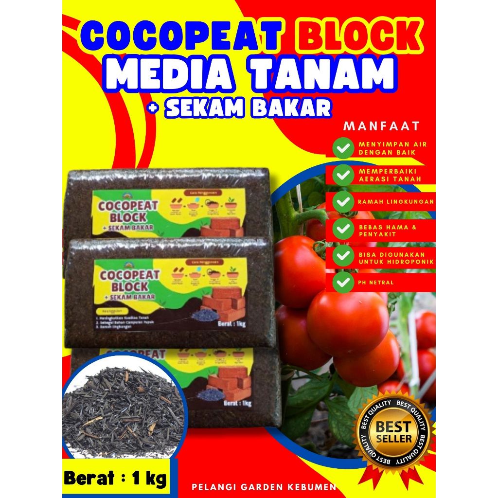 TERLARIS ! Cocopeat Infarm, Cocopeat Jumbo, Cocopeat Kasar