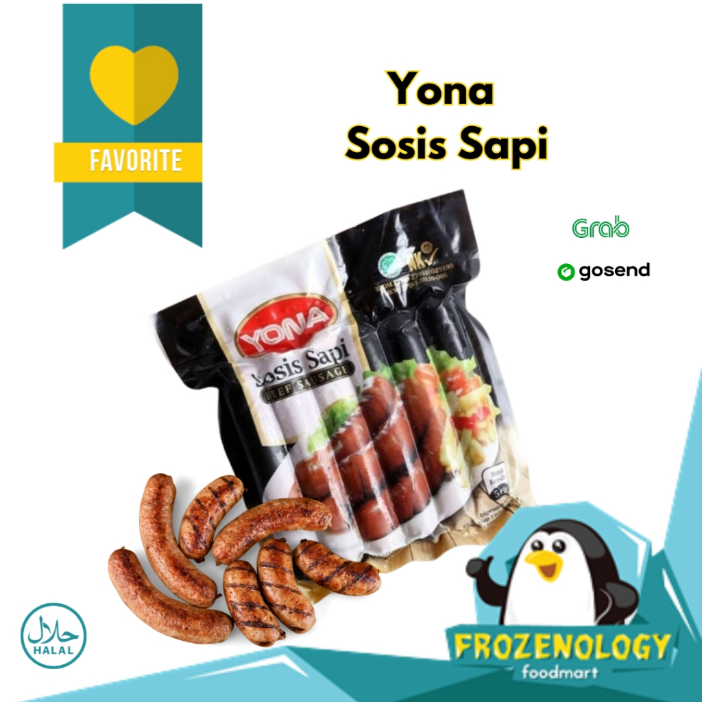 

Yona Sosis Sapi Bakar / Yona Beef Sausage 500gr
