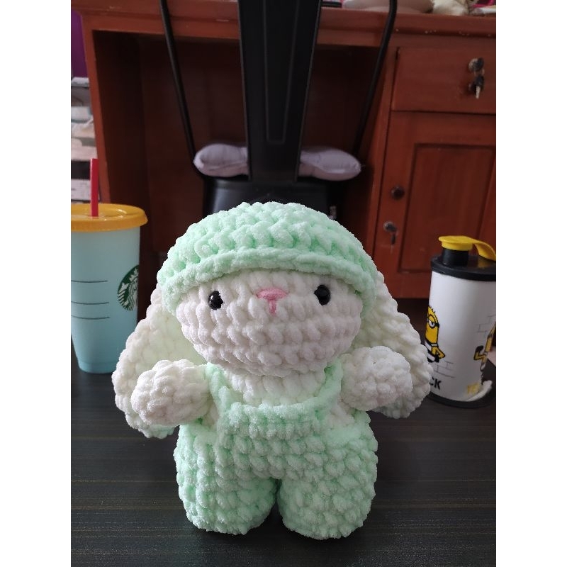 custom crochet bunny plushie