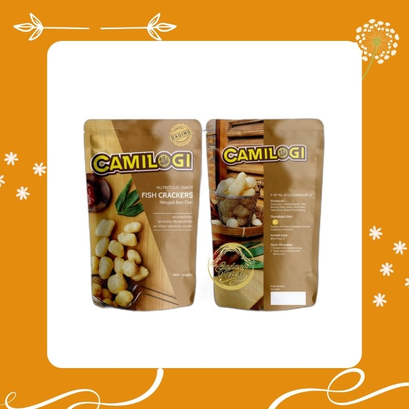 

CAMILOGI KERUPUK IKAN DORI CAMILOGI KERUPUK IKAN LELE 50GR KERUPUK MPASI NON MSG TANPA PENGAWET KRUPUK MPASI SNACK MPASI CEMILAN MPASI KRUPUK SEHAT KRUPUK SIAP MAKAN KERUPUK KALSIUM