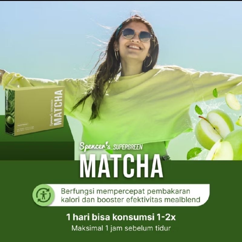 

Spencer's Mealblend Matcha isi 20pcs