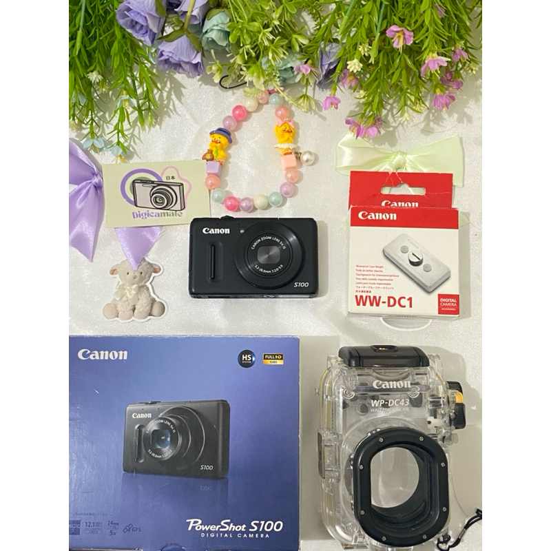 DIGITAL CAMERA DIGICAM CANON POWERSHOT S100 S110