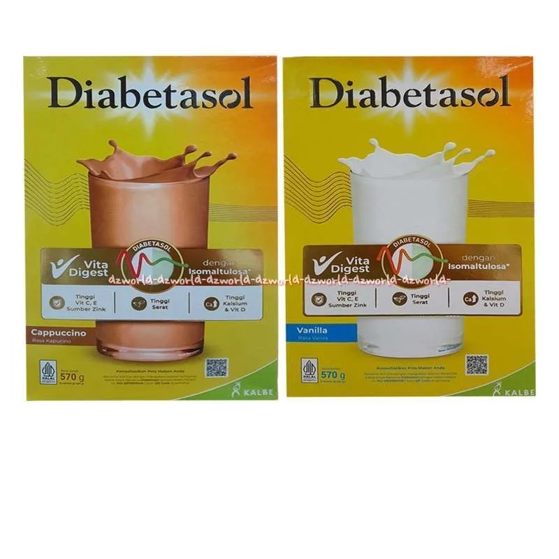 

Diabetasol 570gr Vanilla/Coklat