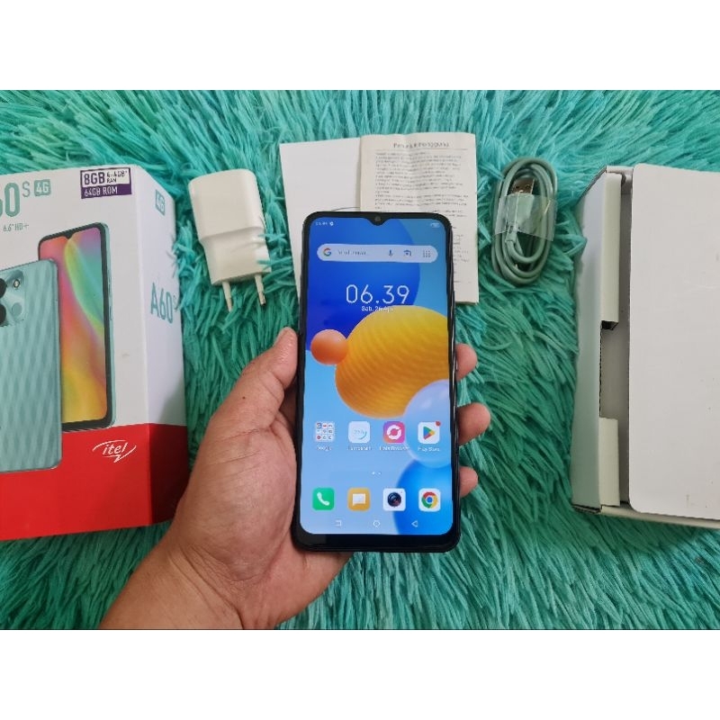 ITEL A60S 4/64 BEKAS ORIGINAL SECOND