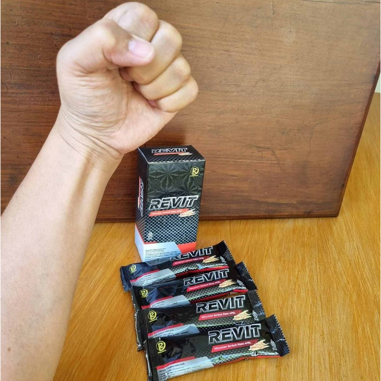 REVIT RENNER MINUMAN SERBUK RASA APEL PLUS GINSENG SEMANGAT