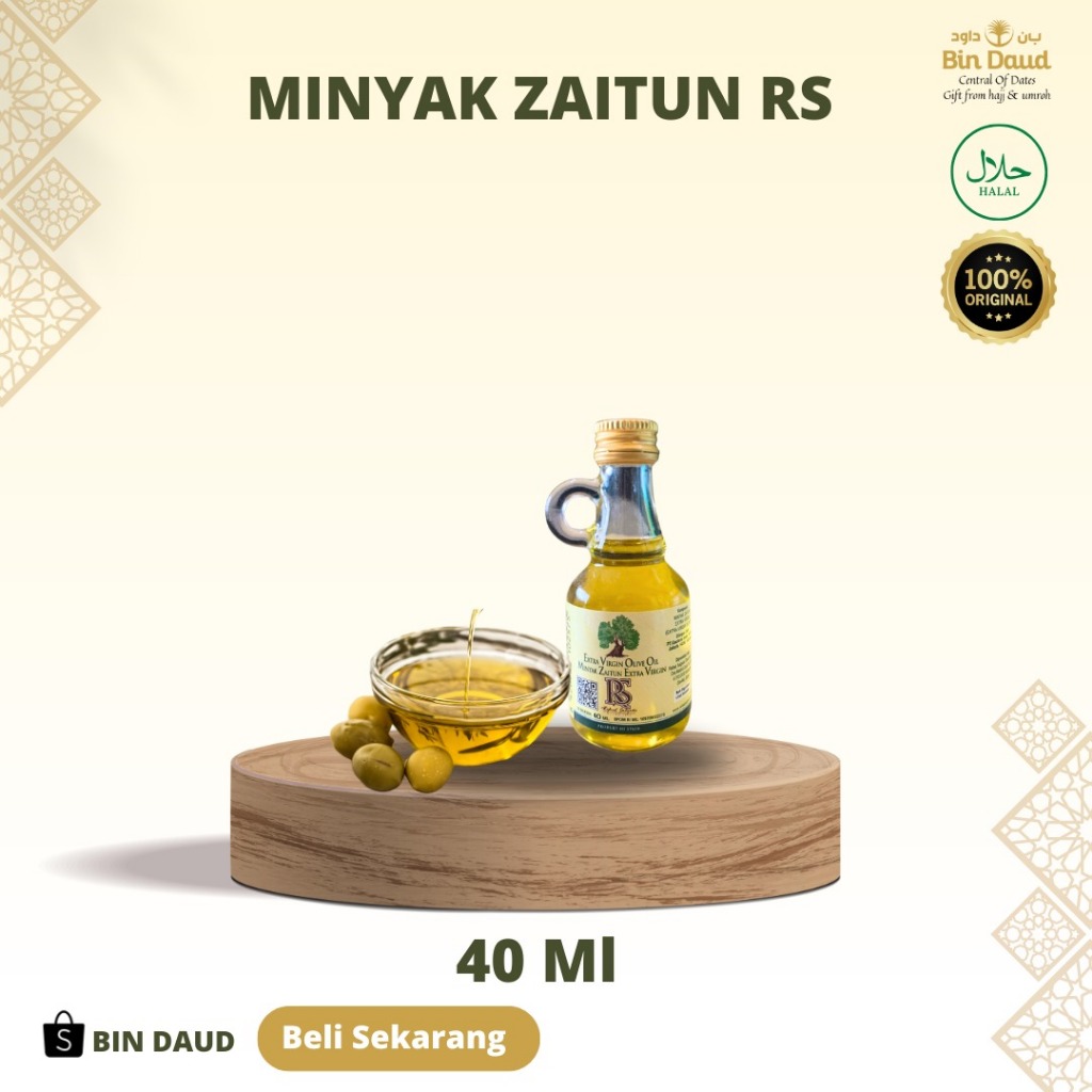 

Minyak Zaitun Extra Olive Oil 40ml - 90 ml - Minyak Zaitun Rs Rafael Salgado