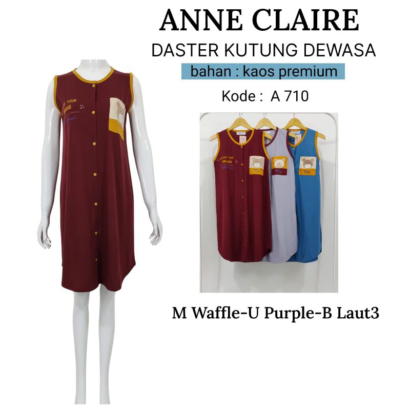 Anne Claire Daster full kancing yukensi