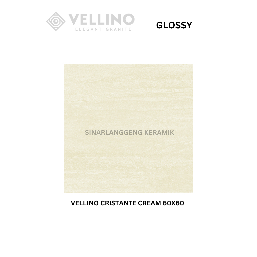 GRANIT VELLINO CRISTANTE CREAM 60X60