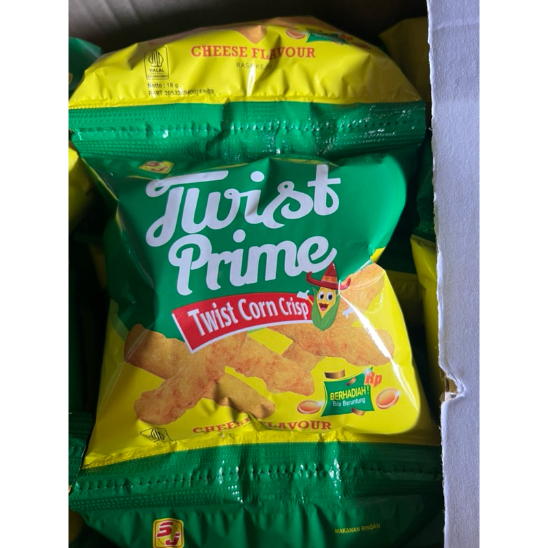 

chiki ciki twist prime viral rasa keju per 10 pcs