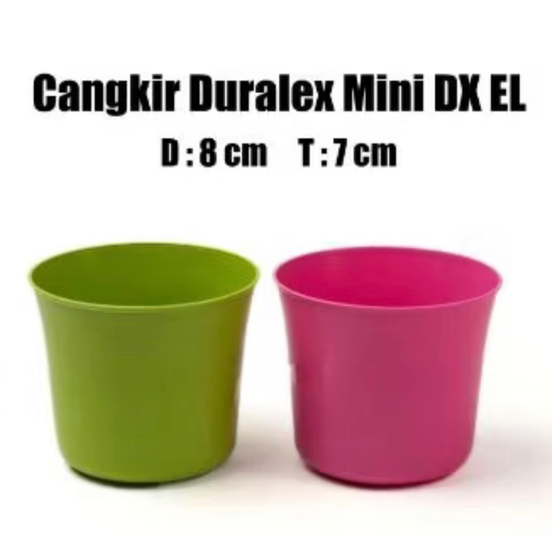 Cangkir Plastik Mini / Gelas Plastik Mini 12 Pcs